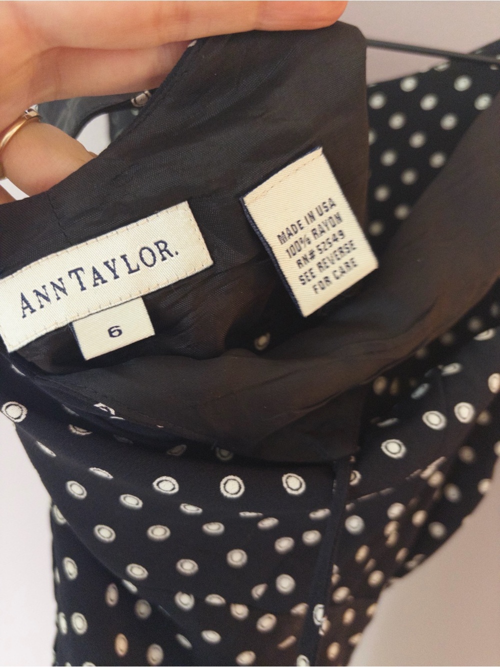 90s Polka Dot Mini Dress - Picture 3 of 5